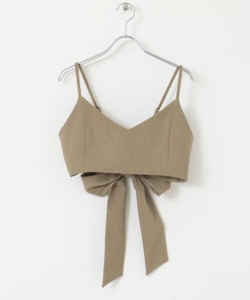 SENSE OF PLACE by URBAN RESEARCH / センスオブプレイス バイ アーバンリサーチ その他トップス | バックリボンビスチェ | 詳細13