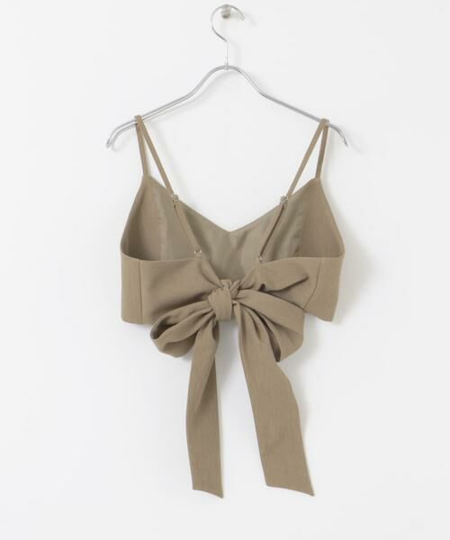 SENSE OF PLACE by URBAN RESEARCH / センスオブプレイス バイ アーバンリサーチ その他トップス | バックリボンビスチェ | 詳細14