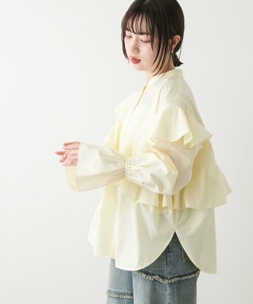 SENSE OF PLACE by URBAN RESEARCH / センスオブプレイス バイ アーバンリサーチ シャツ・ブラウス | アシメフリルブラウス | 詳細2
