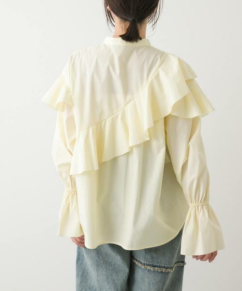 SENSE OF PLACE by URBAN RESEARCH / センスオブプレイス バイ アーバンリサーチ シャツ・ブラウス | アシメフリルブラウス | 詳細4