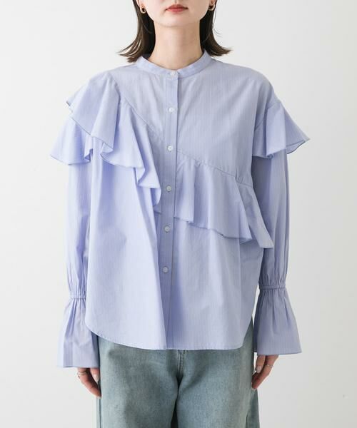 SENSE OF PLACE by URBAN RESEARCH / センスオブプレイス バイ アーバンリサーチ シャツ・ブラウス | アシメフリルブラウス | 詳細22