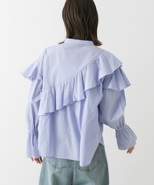 SENSE OF PLACE by URBAN RESEARCH / センスオブプレイス バイ アーバンリサーチ シャツ・ブラウス | アシメフリルブラウス | 詳細14
