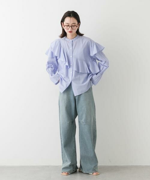 SENSE OF PLACE by URBAN RESEARCH / センスオブプレイス バイ アーバンリサーチ シャツ・ブラウス | アシメフリルブラウス | 詳細17