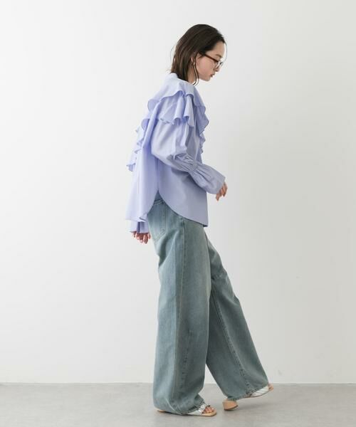 SENSE OF PLACE by URBAN RESEARCH / センスオブプレイス バイ アーバンリサーチ シャツ・ブラウス | アシメフリルブラウス | 詳細20