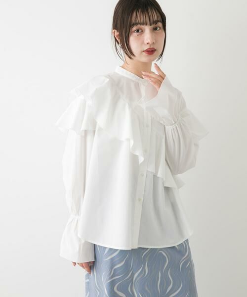 SENSE OF PLACE by URBAN RESEARCH / センスオブプレイス バイ アーバンリサーチ シャツ・ブラウス | アシメフリルブラウス | 詳細27
