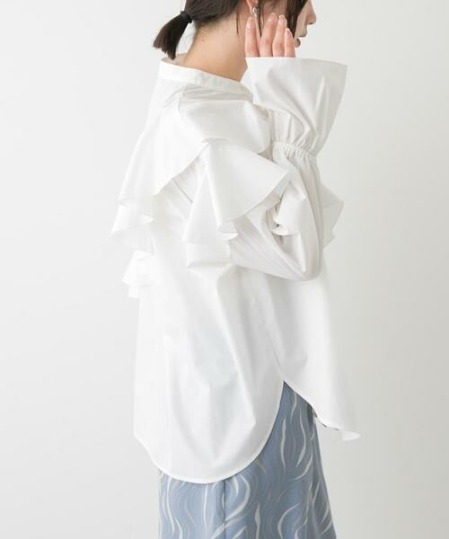 SENSE OF PLACE by URBAN RESEARCH / センスオブプレイス バイ アーバンリサーチ シャツ・ブラウス | アシメフリルブラウス | 詳細28