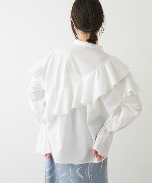 SENSE OF PLACE by URBAN RESEARCH / センスオブプレイス バイ アーバンリサーチ シャツ・ブラウス | アシメフリルブラウス | 詳細29
