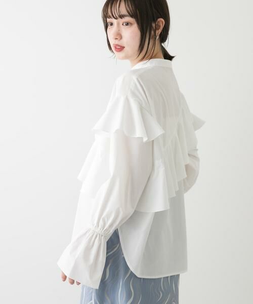 SENSE OF PLACE by URBAN RESEARCH / センスオブプレイス バイ アーバンリサーチ シャツ・ブラウス | アシメフリルブラウス | 詳細30