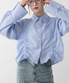 SENSE OF PLACE by URBAN RESEARCH / センスオブプレイス バイ アーバンリサーチ シャツ・ブラウス | クロップドシャーリングシャツ