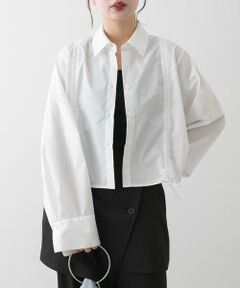 SENSE OF PLACE by URBAN RESEARCH / センスオブプレイス バイ アーバンリサーチ シャツ・ブラウス | クロップドシャーリングシャツ