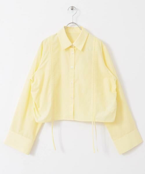 SENSE OF PLACE by URBAN RESEARCH / センスオブプレイス バイ アーバンリサーチ シャツ・ブラウス | クロップドシャーリングシャツ | 詳細10