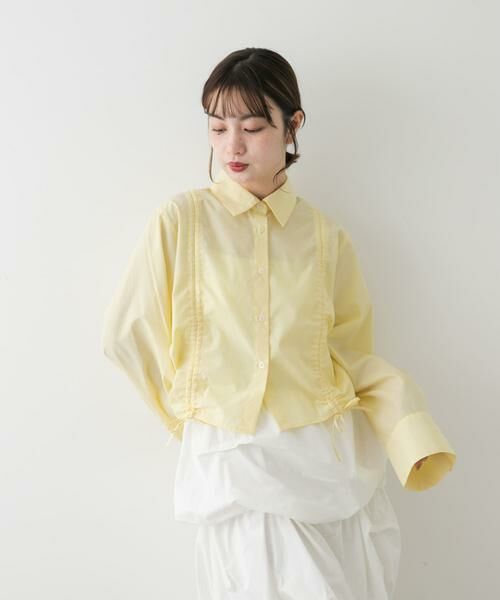 SENSE OF PLACE by URBAN RESEARCH / センスオブプレイス バイ アーバンリサーチ シャツ・ブラウス | クロップドシャーリングシャツ | 詳細3