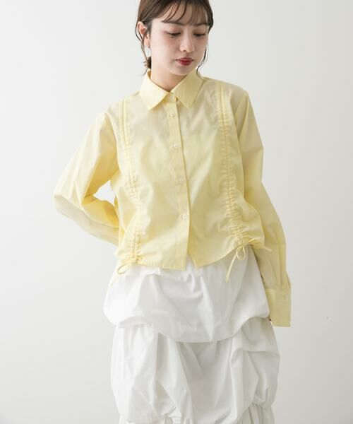 SENSE OF PLACE by URBAN RESEARCH / センスオブプレイス バイ アーバンリサーチ シャツ・ブラウス | クロップドシャーリングシャツ | 詳細4