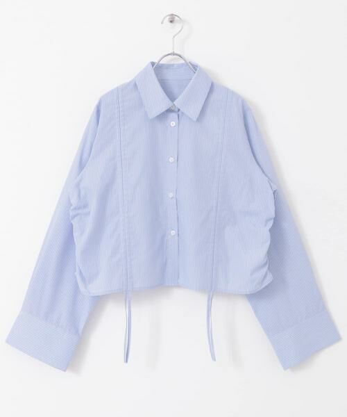 SENSE OF PLACE by URBAN RESEARCH / センスオブプレイス バイ アーバンリサーチ シャツ・ブラウス | クロップドシャーリングシャツ | 詳細27