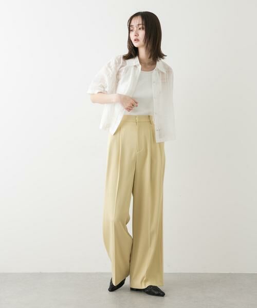 SENSE OF PLACE by URBAN RESEARCH / センスオブプレイス バイ アーバンリサーチ その他パンツ | ルーズタックスラックス | 詳細4