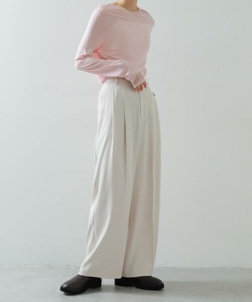 SENSE OF PLACE by URBAN RESEARCH / センスオブプレイス バイ アーバンリサーチ その他パンツ | ルーズタックスラックス | 詳細24