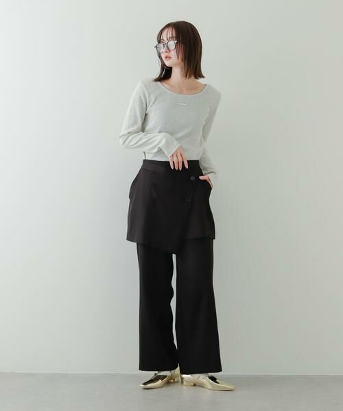 SENSE OF PLACE by URBAN RESEARCH / センスオブプレイス バイ アーバンリサーチ その他パンツ | レイヤードパンツ | 詳細3