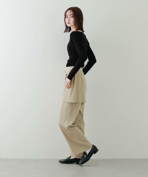 SENSE OF PLACE by URBAN RESEARCH / センスオブプレイス バイ アーバンリサーチ その他パンツ | レイヤードパンツ | 詳細14