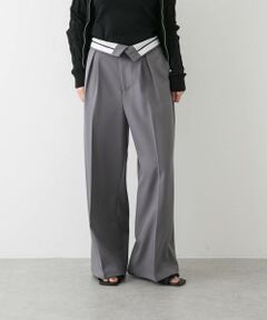 SENSE OF PLACE by URBAN RESEARCH / センスオブプレイス バイ アーバンリサーチ その他パンツ | ダブルベルトデザインスラックス