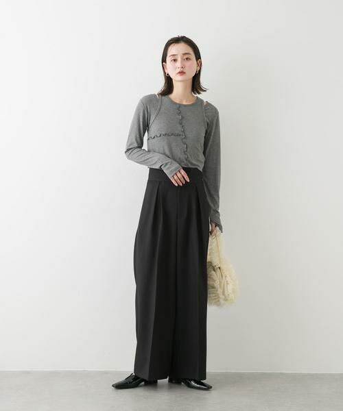 SENSE OF PLACE by URBAN RESEARCH / センスオブプレイス バイ アーバンリサーチ その他パンツ | ダブルベルトデザインスラックス | 詳細7