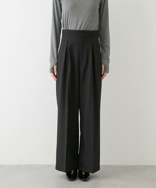 SENSE OF PLACE by URBAN RESEARCH / センスオブプレイス バイ アーバンリサーチ その他パンツ | ダブルベルトデザインスラックス | 詳細8