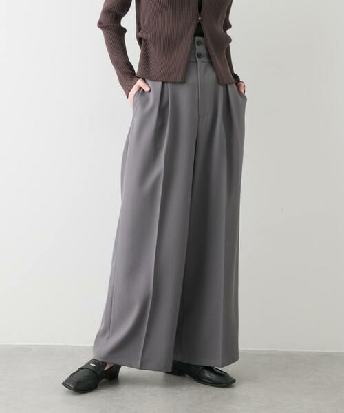 SENSE OF PLACE by URBAN RESEARCH / センスオブプレイス バイ アーバンリサーチ その他パンツ | ダブルベルトデザインスラックス | 詳細17