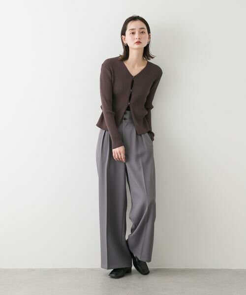 SENSE OF PLACE by URBAN RESEARCH / センスオブプレイス バイ アーバンリサーチ その他パンツ | ダブルベルトデザインスラックス | 詳細20