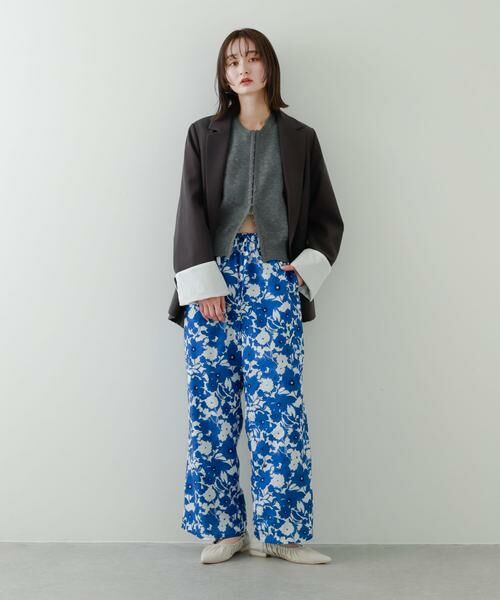 SENSE OF PLACE by URBAN RESEARCH / センスオブプレイス バイ アーバンリサーチ その他パンツ | フラワーパターンパンツ | 詳細4