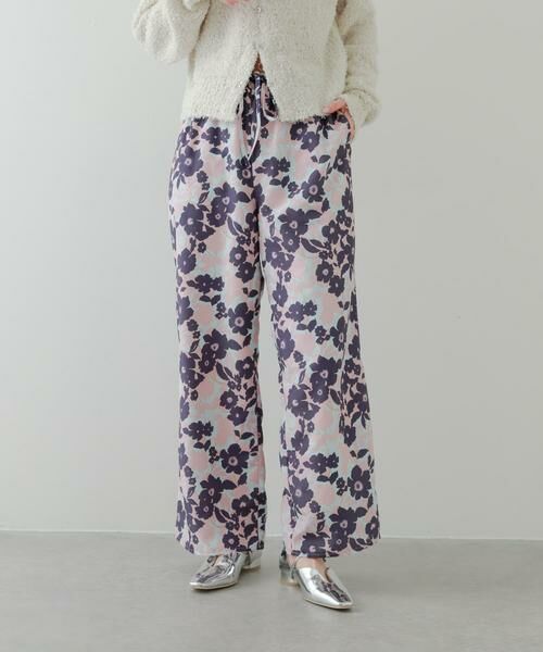 SENSE OF PLACE by URBAN RESEARCH / センスオブプレイス バイ アーバンリサーチ その他パンツ | フラワーパターンパンツ | 詳細13