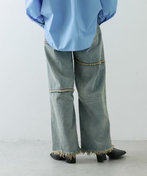 SENSE OF PLACE by URBAN RESEARCH / センスオブプレイス バイ アーバンリサーチ デニムパンツ | パッチワークカーブデニム | 詳細5