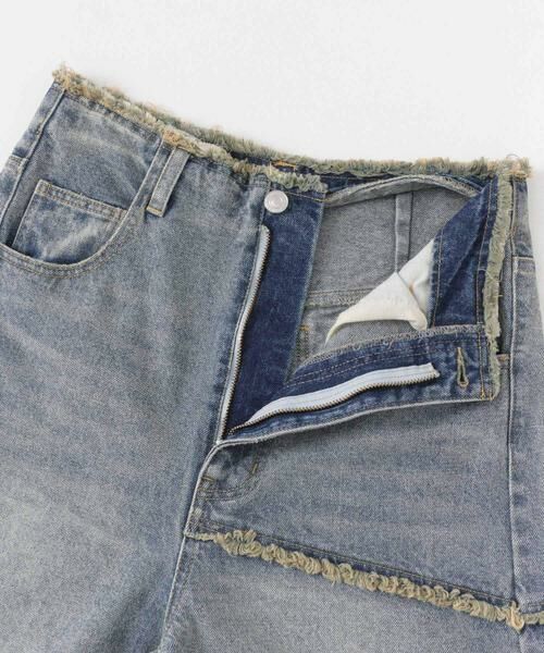 SENSE OF PLACE by URBAN RESEARCH / センスオブプレイス バイ アーバンリサーチ デニムパンツ | パッチワークカーブデニム | 詳細9