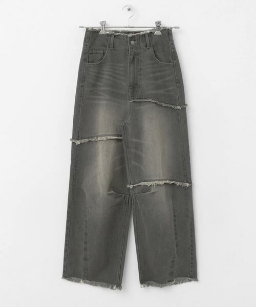 SENSE OF PLACE by URBAN RESEARCH / センスオブプレイス バイ アーバンリサーチ デニムパンツ | パッチワークカーブデニム | 詳細18