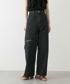 SENSE OF PLACE by URBAN RESEARCH / センスオブプレイス バイ アーバンリサーチ デニムパンツ | シシュウワイドデニム