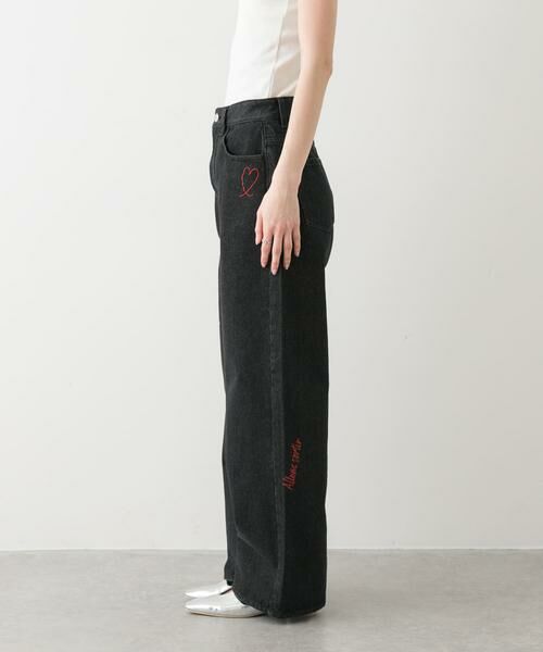 SENSE OF PLACE by URBAN RESEARCH / センスオブプレイス バイ アーバンリサーチ デニムパンツ | シシュウワイドデニム | 詳細21
