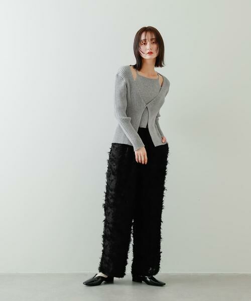 SENSE OF PLACE by URBAN RESEARCH / センスオブプレイス バイ アーバンリサーチ その他パンツ | フリンジイージーパンツ | 詳細30