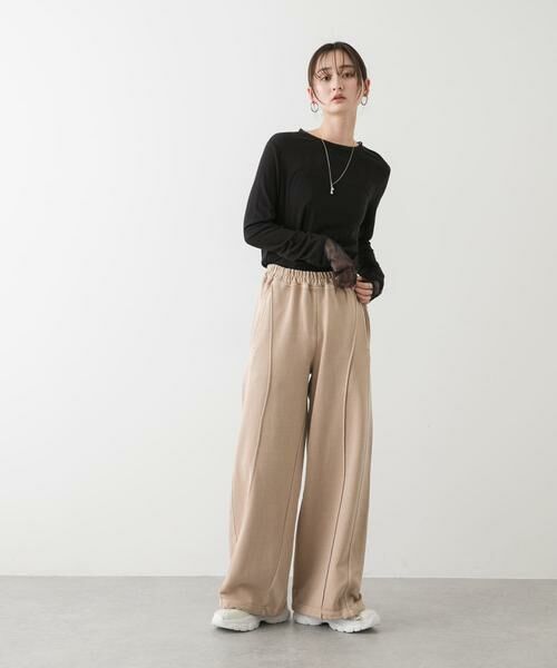 SENSE OF PLACE by URBAN RESEARCH / センスオブプレイス バイ アーバンリサーチ その他パンツ | ピグメントスウェットパンツ | 詳細25