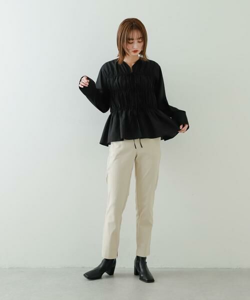 SENSE OF PLACE by URBAN RESEARCH / センスオブプレイス バイ アーバンリサーチ その他パンツ | ストレッチテーパードイージーパンツ | 詳細25