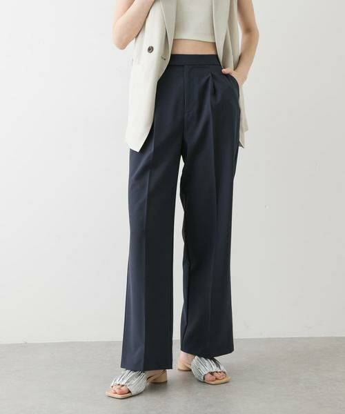SENSE OF PLACE by URBAN RESEARCH / センスオブプレイス バイ アーバンリサーチ その他パンツ | 『セットアップ対応』 センタープレスストレートパンツ | 詳細1