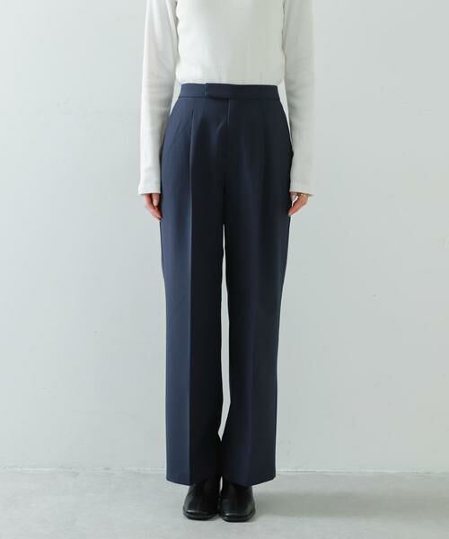 SENSE OF PLACE by URBAN RESEARCH / センスオブプレイス バイ アーバンリサーチ その他パンツ | 『セットアップ対応』 センタープレスストレートパンツ | 詳細6