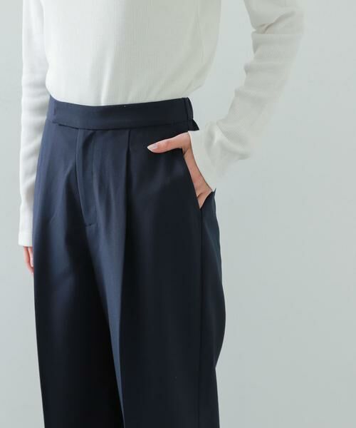 SENSE OF PLACE by URBAN RESEARCH / センスオブプレイス バイ アーバンリサーチ その他パンツ | 『セットアップ対応』 センタープレスストレートパンツ | 詳細9