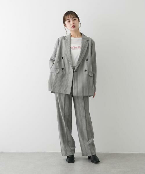 SENSE OF PLACE by URBAN RESEARCH / センスオブプレイス バイ アーバンリサーチ その他パンツ | 『セットアップ対応』 センタープレスストレートパンツ | 詳細17