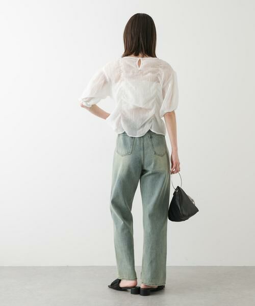 SENSE OF PLACE by URBAN RESEARCH / センスオブプレイス バイ アーバンリサーチ デニムパンツ | ハイウエストストレートデニム | 詳細4