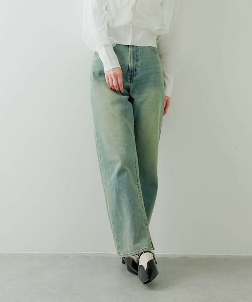 SENSE OF PLACE by URBAN RESEARCH / センスオブプレイス バイ アーバンリサーチ デニムパンツ | ハイウエストストレートデニム | 詳細5