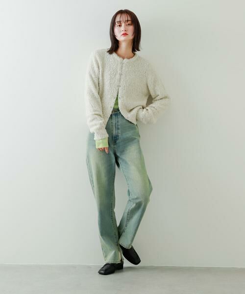 SENSE OF PLACE by URBAN RESEARCH / センスオブプレイス バイ アーバンリサーチ デニムパンツ | ハイウエストストレートデニム | 詳細6