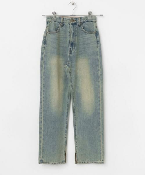 SENSE OF PLACE by URBAN RESEARCH / センスオブプレイス バイ アーバンリサーチ デニムパンツ | ハイウエストストレートデニム | 詳細8