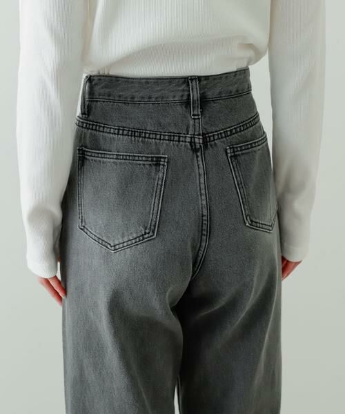 SENSE OF PLACE by URBAN RESEARCH / センスオブプレイス バイ アーバンリサーチ デニムパンツ | ハイウエストストレートデニム | 詳細22