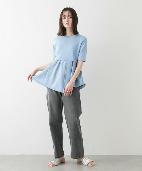 SENSE OF PLACE by URBAN RESEARCH / センスオブプレイス バイ アーバンリサーチ デニムパンツ | ハイウエストストレートデニム | 詳細13