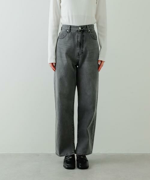 SENSE OF PLACE by URBAN RESEARCH / センスオブプレイス バイ アーバンリサーチ デニムパンツ | ハイウエストストレートデニム | 詳細17
