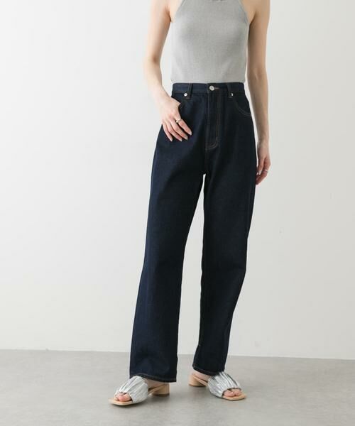 SENSE OF PLACE by URBAN RESEARCH / センスオブプレイス バイ アーバンリサーチ デニムパンツ | ハイウエストストレートデニム | 詳細25