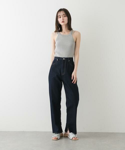 SENSE OF PLACE by URBAN RESEARCH / センスオブプレイス バイ アーバンリサーチ デニムパンツ | ハイウエストストレートデニム | 詳細27